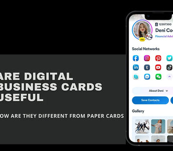 Are digital business cards useful?