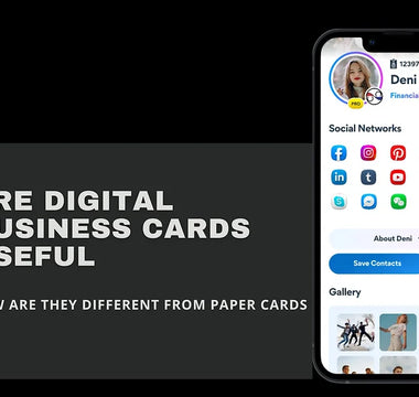 Are digital business cards useful?